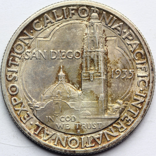 HALF DOLAR USA 1936 CALIFORNIA PACIFIC SAN DIEGO Nr.3