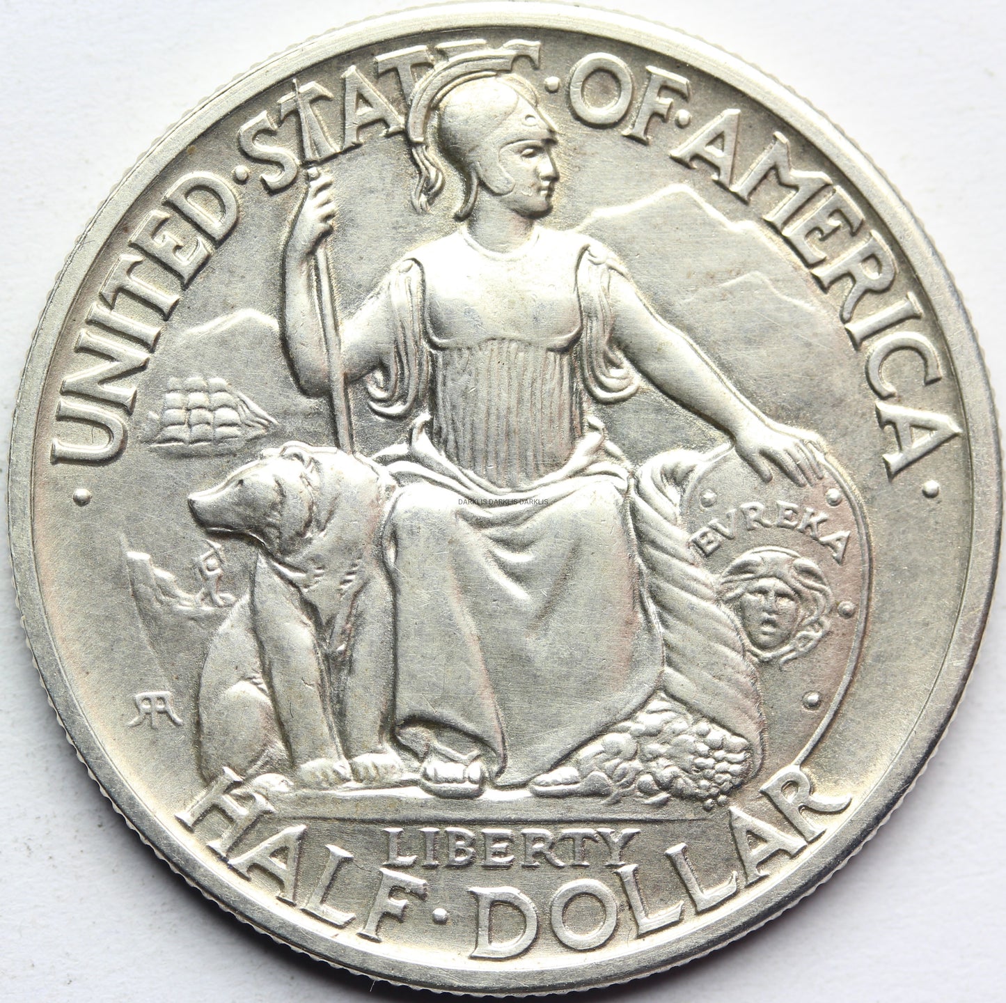 HALF DOLAR USA 1936 CALIFORNIA PACIFIC SAN DIEGO Nr.4