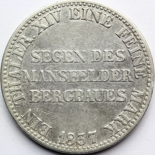 TALAR GÓRNICZY PRUSY 1837 A FRYDERYK WILHELM III Nr.4