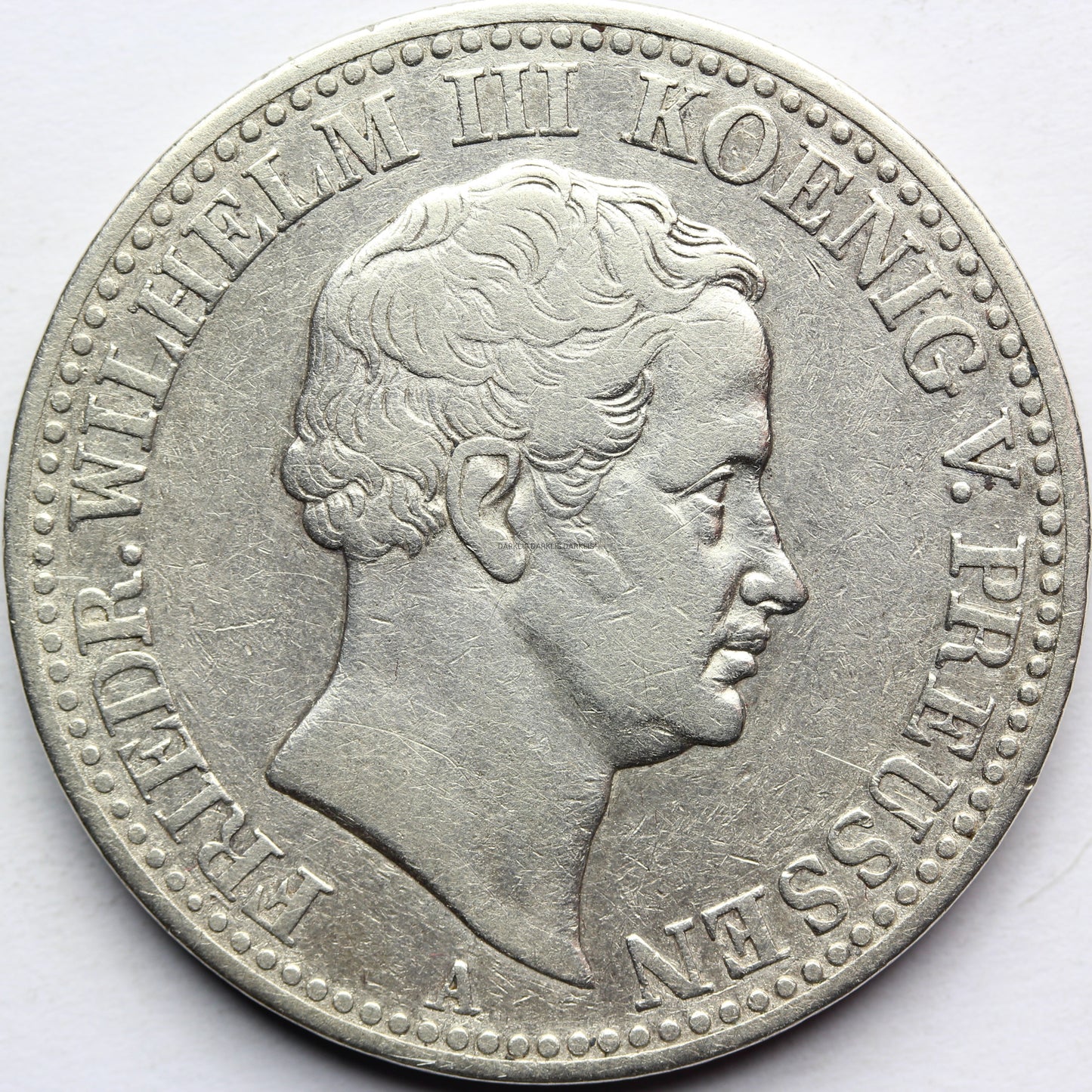 TALAR GÓRNICZY PRUSY 1837 A FRYDERYK WILHELM III Nr.4