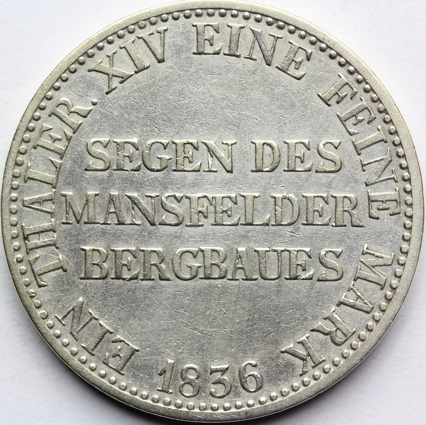 TALAR GÓRNICZY PRUSY 1836 A FRYDERYK WILHELM III Nr.3