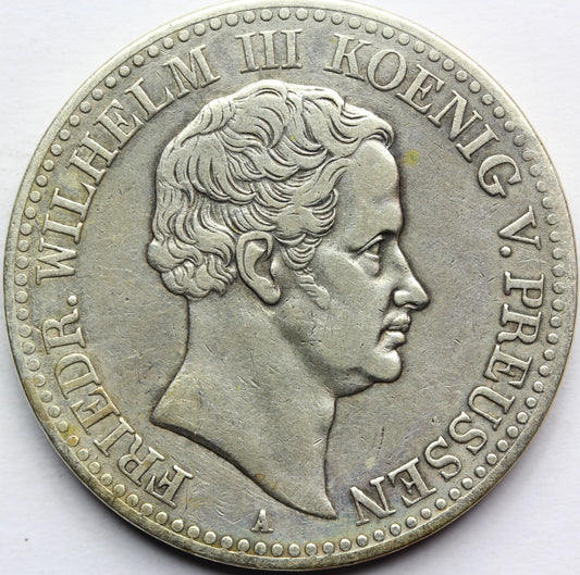 TALAR PRUSY 1830 A FRYDERYK WILHELM III SUPER STAN Nr.1
