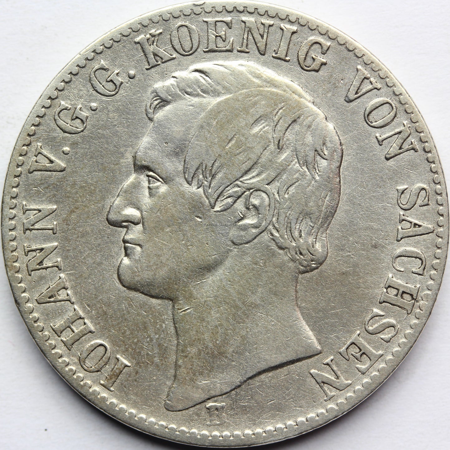 TALAR SAKSONIA 1867 JAN WETTYN HERB Z GÓRNIKAMI Nr.10