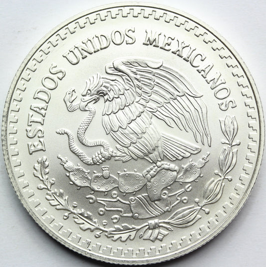 ONZA PLATA PURA MEKSYK 1999 LIBERTAD BOGINI RZADKA Nr.1