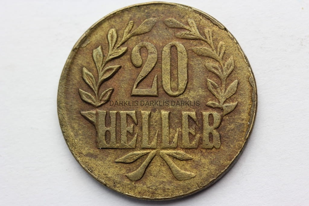 20 HELLER NIEMIECKA AFRYKA WSCHODNIA 1916 T Nr.3