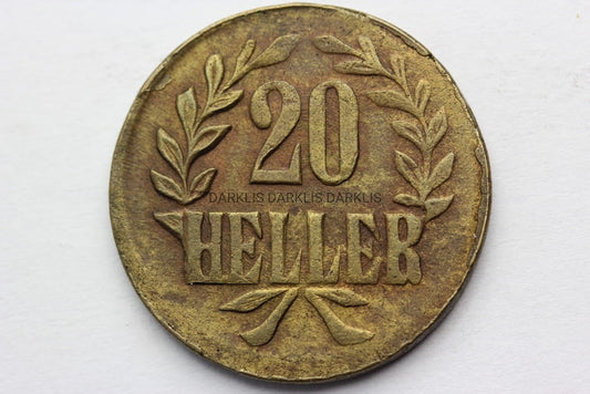 20 HELLER NIEMIECKA AFRYKA WSCHODNIA 1916 T Nr.3