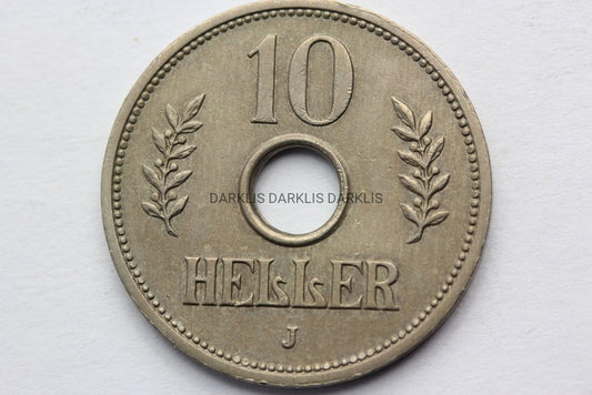 10 HELLER NIEMIECKA AFRYKA WSCHODNIA 1910 J RZADKA
