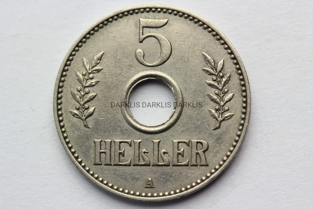 5 HELLER NIEMIECKA AFRYKA WSCHODNIA 1913 A RZADKA