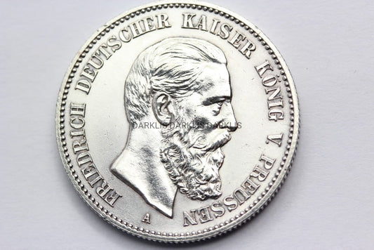 *2 MARKI KAISERREICH PRUSY 1888 FRYDERYK STAN 1-
