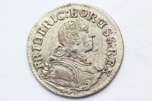 2 GROSCHEL ŚLĄSK WROCŁAW 1753 FRYDERYK II A1