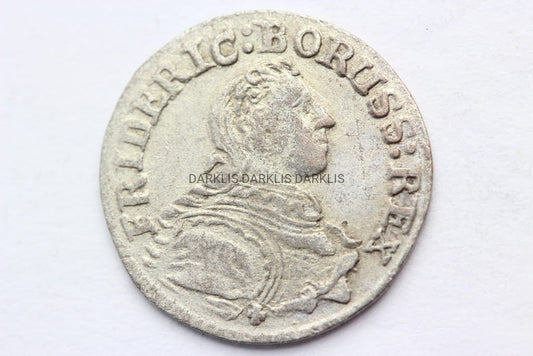 2 GROSCHEL ŚLĄSK WROCŁAW 1754 FRYDERYK II A1