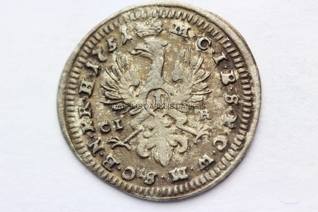 KRAJCAR BRANDENBURG-BAYREUTH 1751 FRYDERYK WILHEL.
