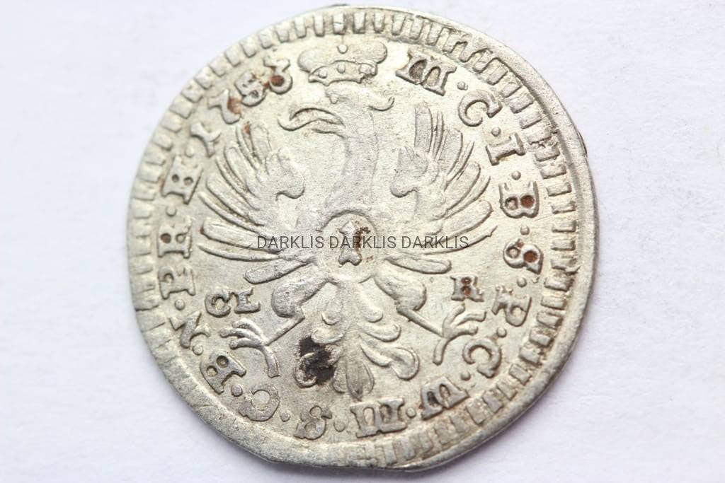 KRAJCAR BRANDENBURG-BAYREUTH 1753 FRYDERYK WILHELM