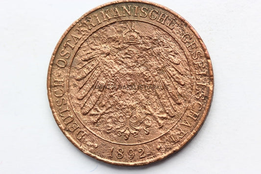 PESA NIEMIECKA AFRYKA WSCHODNIA 1892 A1