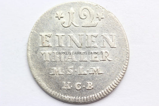 1/12 TALARA 1751 MECKLENBURG STRELITZ FRYDERYK IV