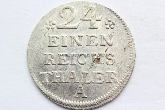1/24 TALARA 1752 A BERLIN PRUSY FRYDERYK II ST.1
