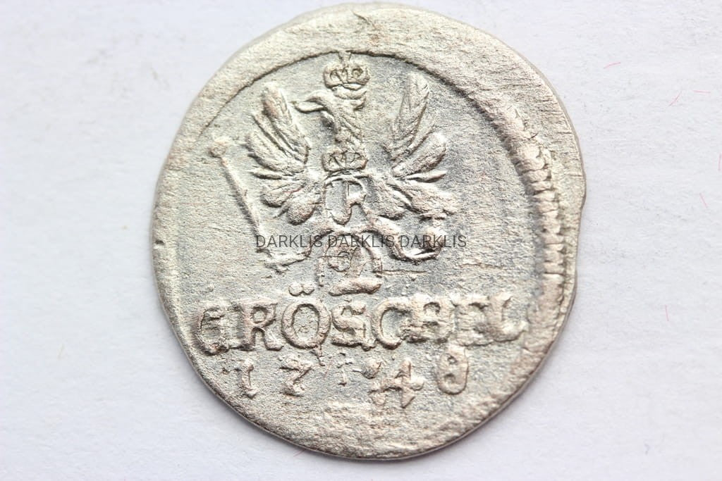 2 GROSCHEL 1748 WROCŁAW PRUSY FRYDERYK II S.2