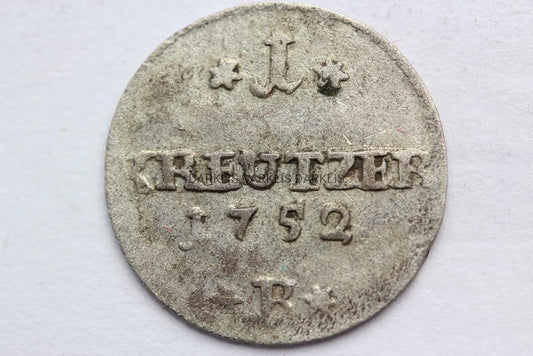 KRAJCAR 1752 WROCŁAW PRUSY FRYDERYK II WIELKI S.3+