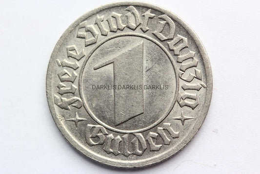 GULDENA WOLNE MIASTO GDAŃSK 1932 ORYGINAŁ STAN!