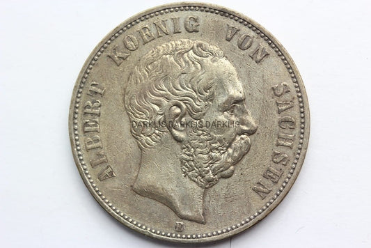 5 MAREK KAISERREICH SAKSONIA 1891 E ALBERT RZADKA