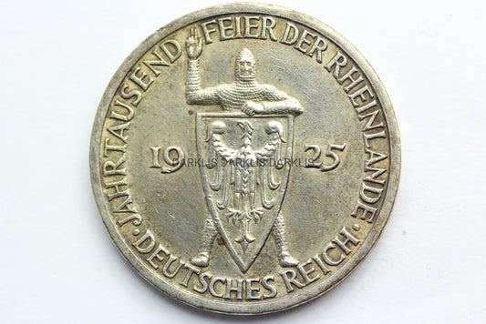 3 REICHSMARK WEIMAR 1925 -A- 1000 LAT NADRENII 3