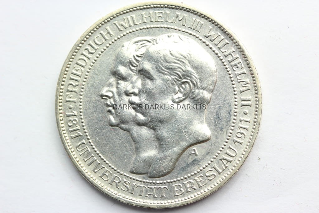 3 MARKI KAISERREICH 1911 UNIWERSYTET WE WROCŁAW N2
