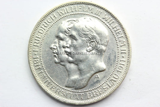 3 MARKI KAISERREICH 1911 UNIWERSYTET WE WROCŁAW N2