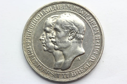 3 MARKI KAISERREICH 1911 UNIWERSYTET WE WROCŁAW N3