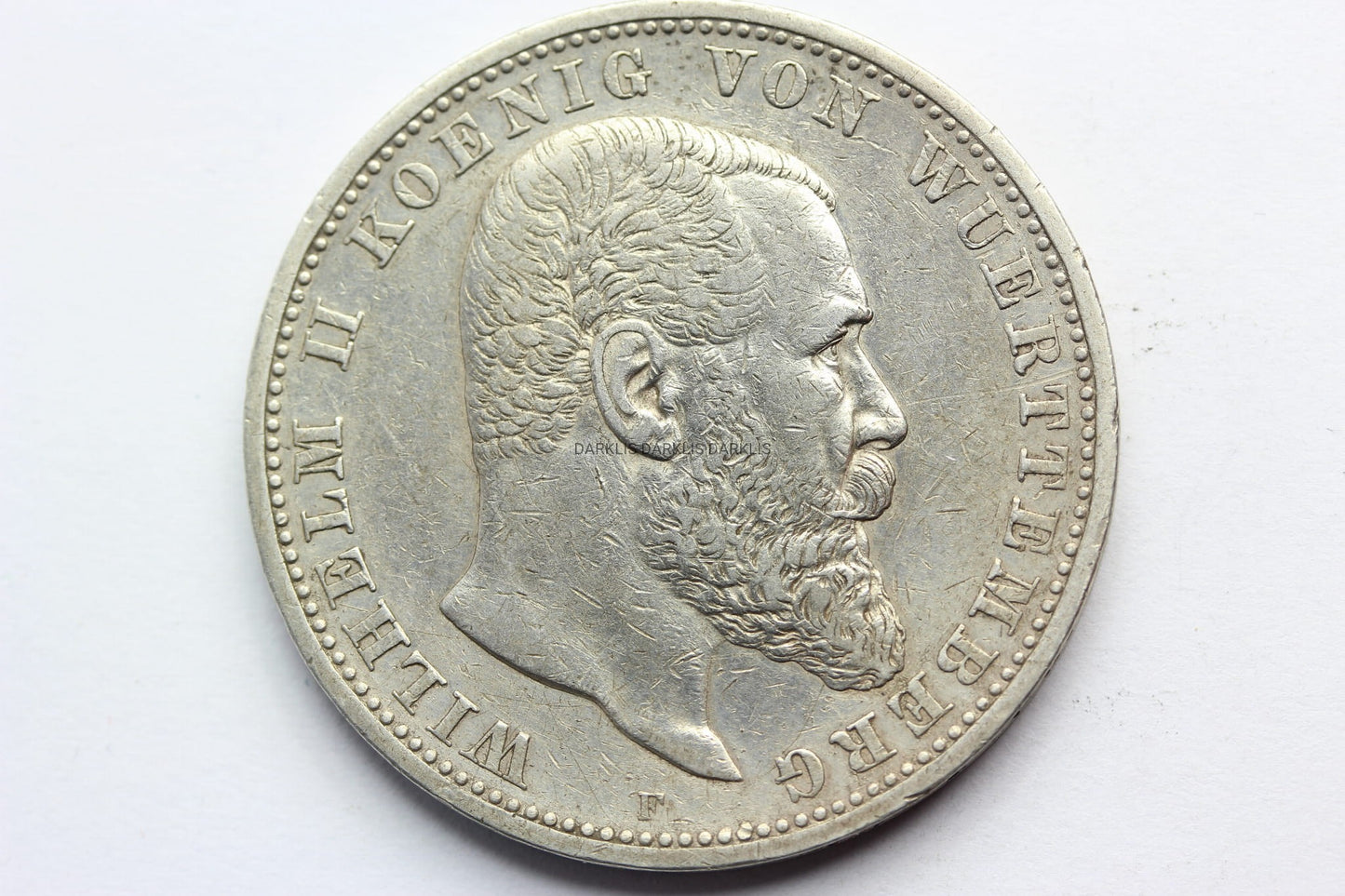 5 MAREK KAISERREICH WIRTEMBERGIA 1903 WILHELM STAN