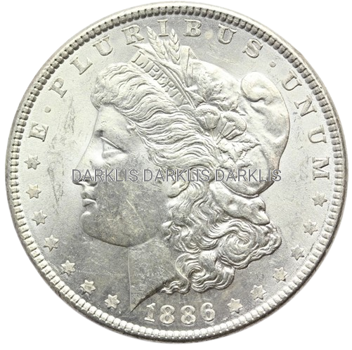 MORGAN DOLLAR USA 1886 LIBERTY EAGLE STAN!! Nr2