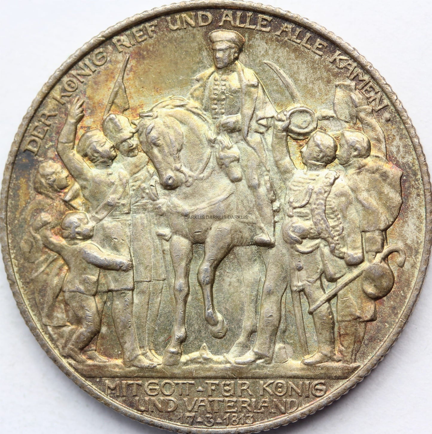 2 MARKI KAISERREICH PRUSY 1913 BITWA NARODÓW Nr 1