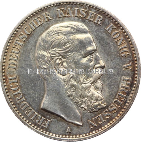 2 MARKI KAISERREICH PRUSY 1888 FRYDERYK STAN 2 NR40