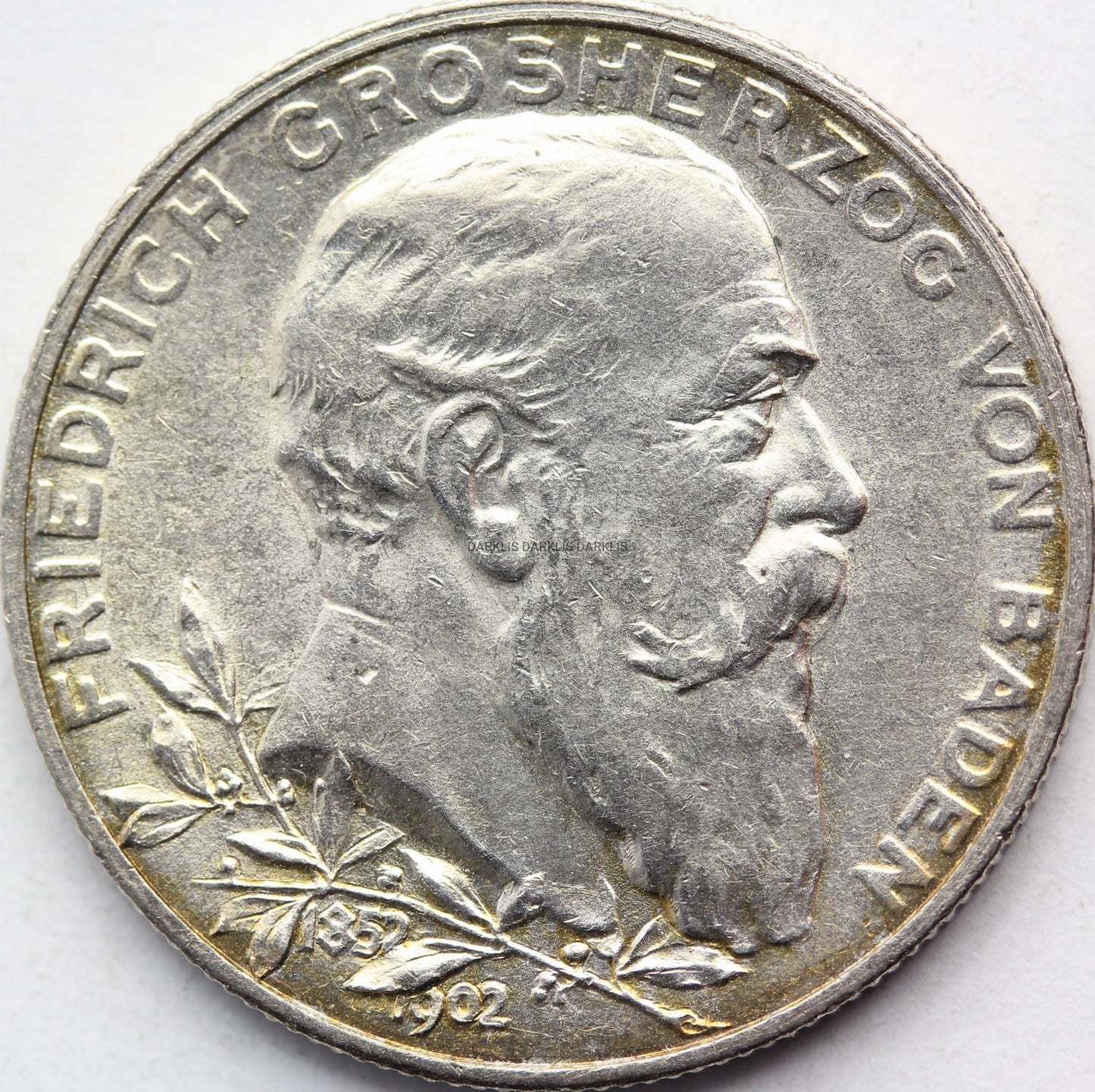 2 MARKI KAISERREICH BADENIA 1902 FRYDERYK I Nr 3