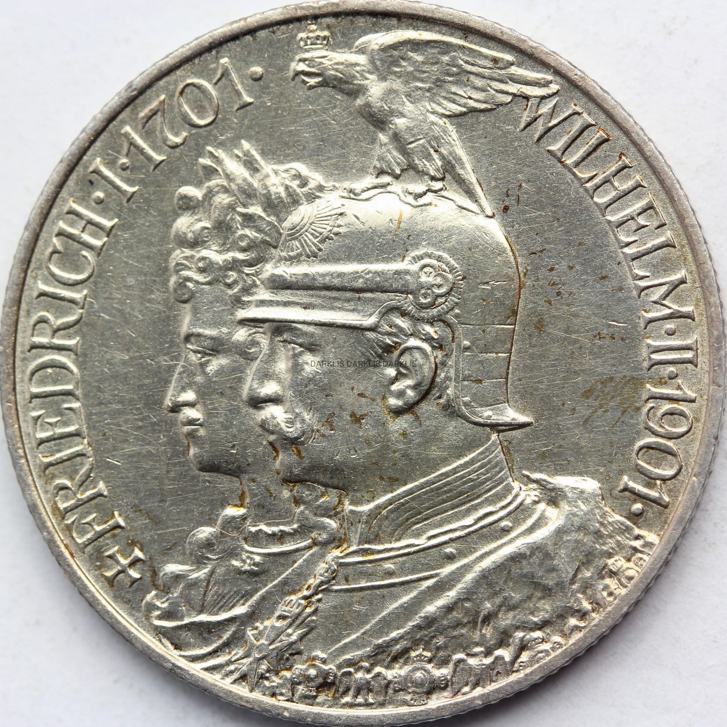 2 MARKI KAISERREICH PRUSY 1901 PARA KRÓLESTWO STAN NR39