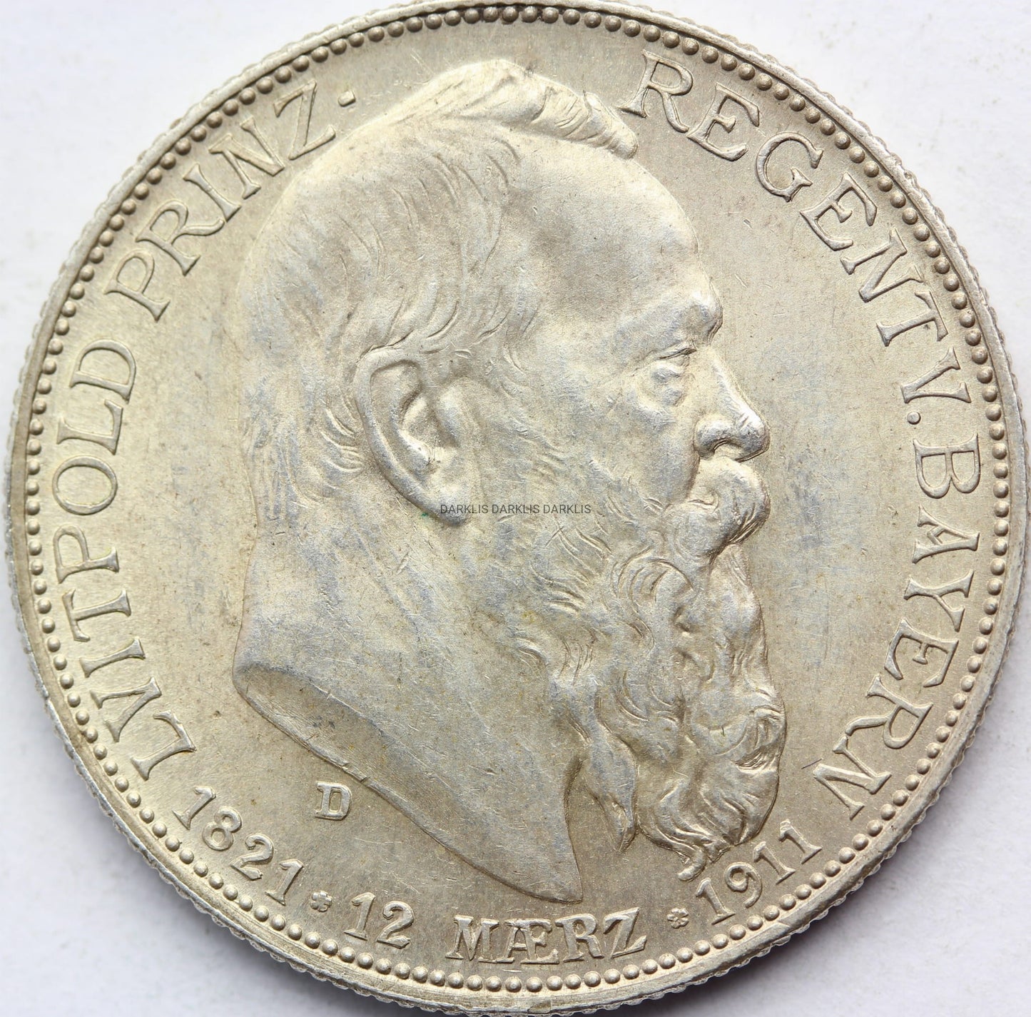 2 MARKI BAWARIA 1911 LUITPOLD 90 URODZINY Nr 3