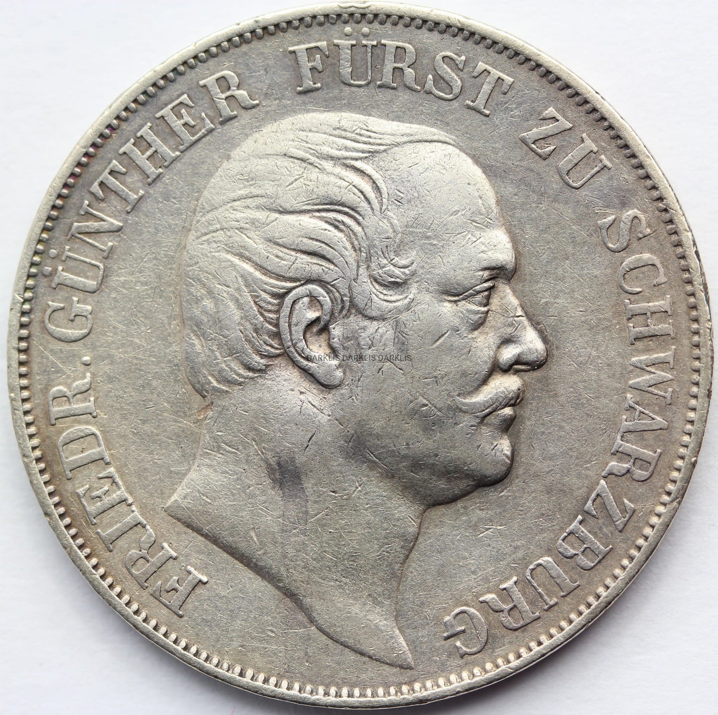 TALAR SCHWARZBURG RUDOLSTADT 1866 RZADKA