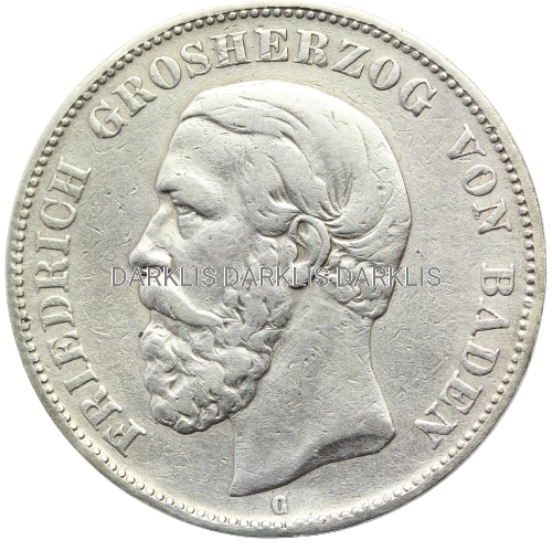 5 MAREK KAISERREICH BADENIA 1888 FRYDERYK RZADKA
