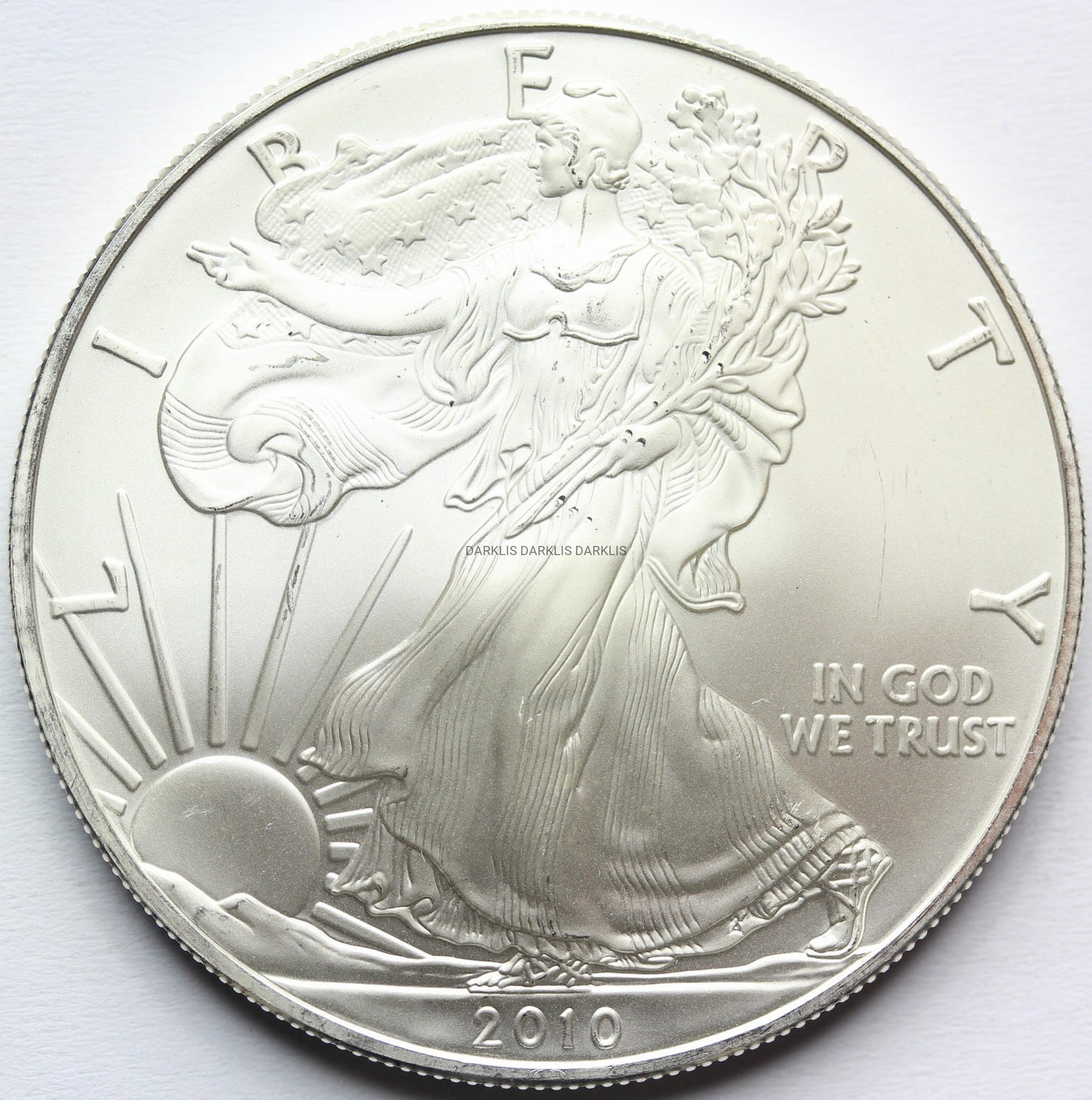 1$ USA 2010 EAGLE ORZEŁ BOGINI WOLNOŚCI LIBERTY