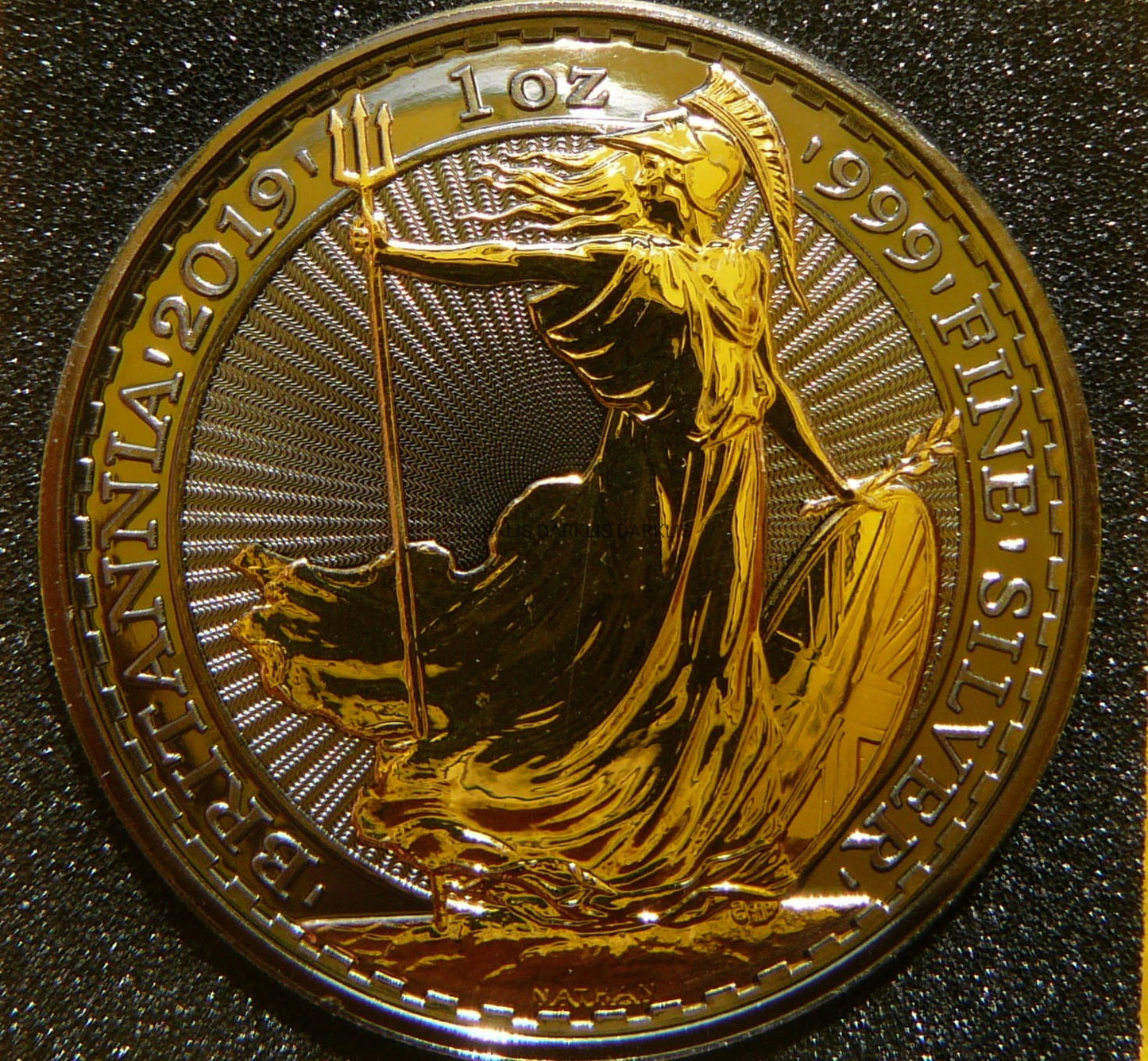 2 FUNTY BRYTANIA 2019 BRITANNIA Ag/Au RUTHEN +CER