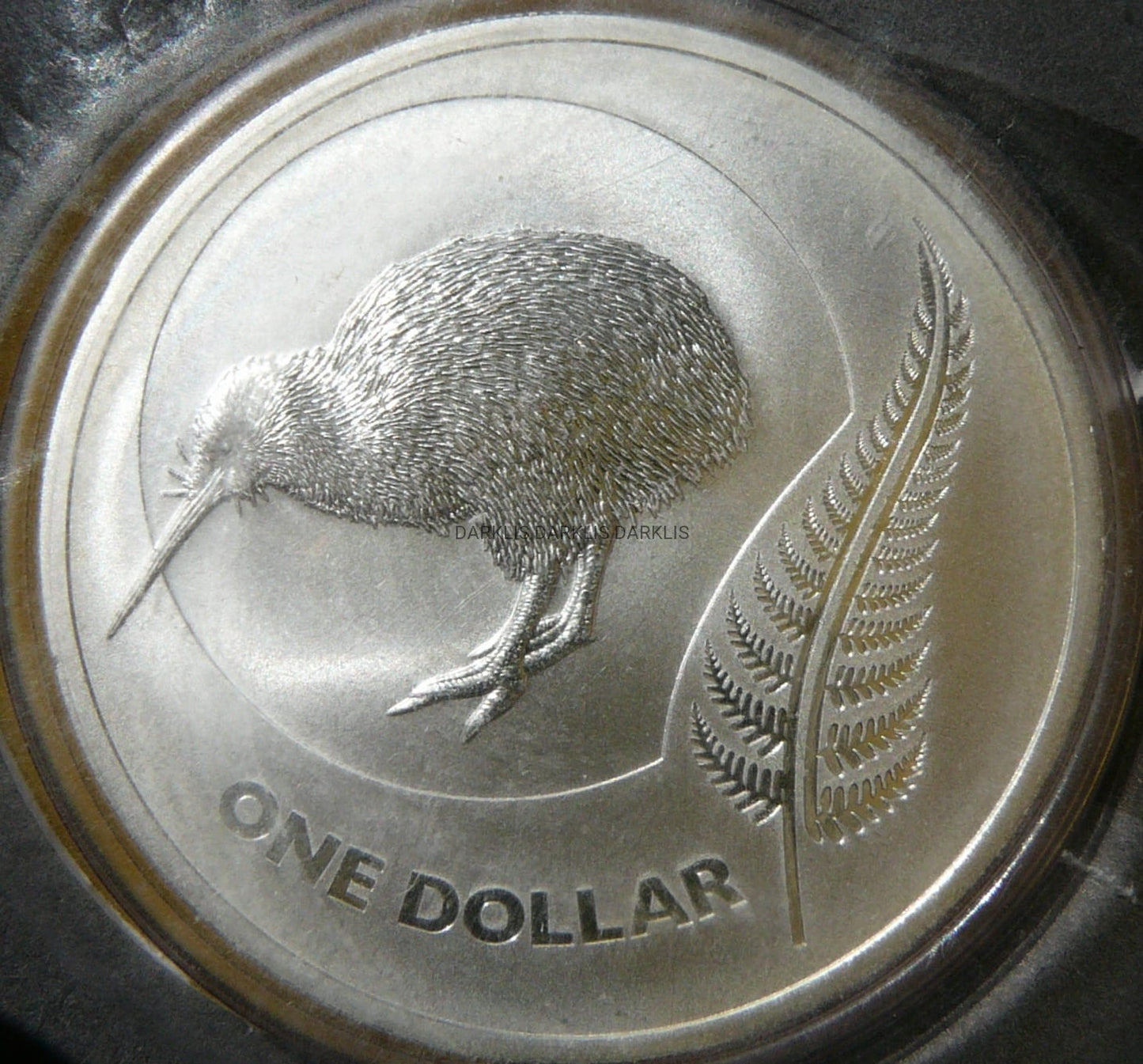 1$ NOWA ZELANDIA 2011 KIWI SREBRO 999 UNCJA LIMIT