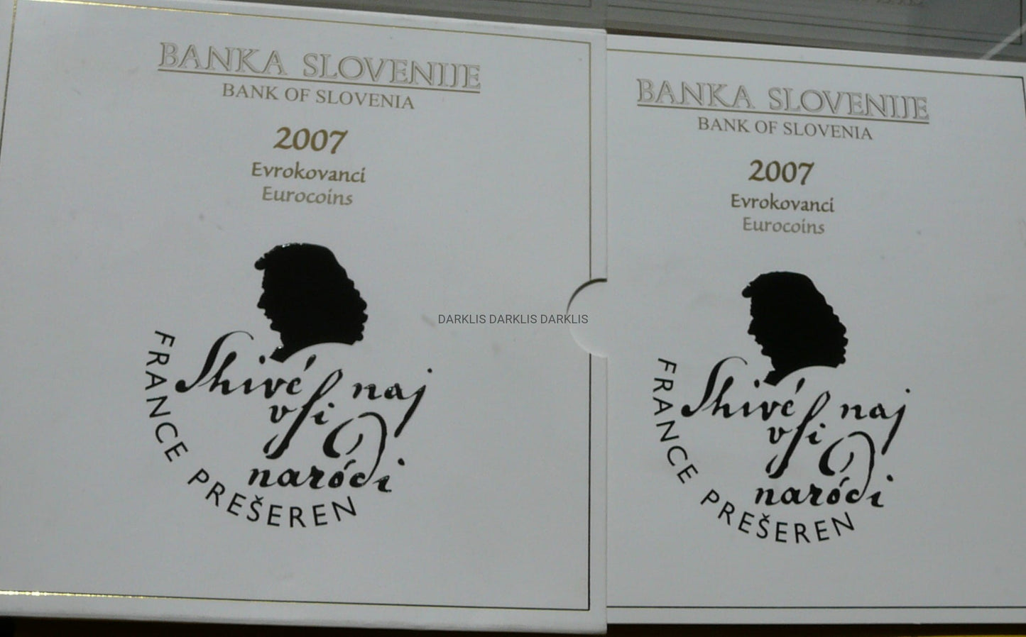 KMS SŁOWENIA 2007 OFICJALNE WYDANIE MENNICY UNC