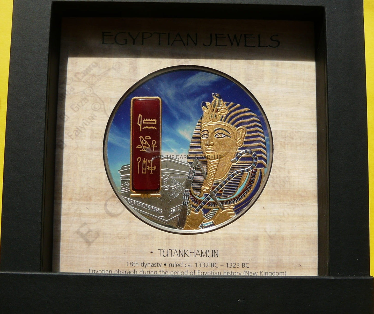 FIJI 50$ 2012 FARAON TUTANCHAMON KLEJNOTY EGIPTU 2Oz