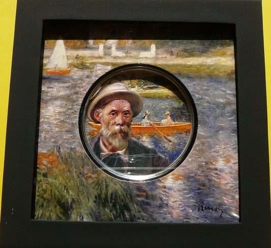 10$ COOK 2024 MALARZ AUGUSTE RENOIR HIGH RELIEF