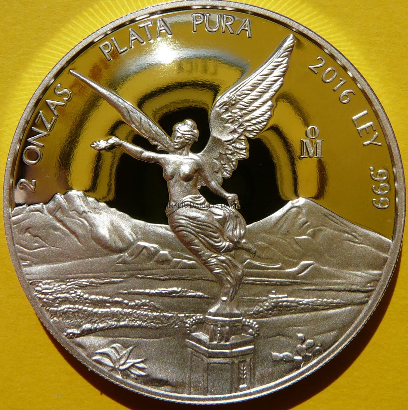 2 ONZA PLATA PURA MEKSYK 2016 LIBERTAD Ag Oz PROOF