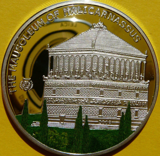 5$ PALAU 2009 MAUZOLEUM HALIKARNAS 7 CUDÓW ŚWIATA