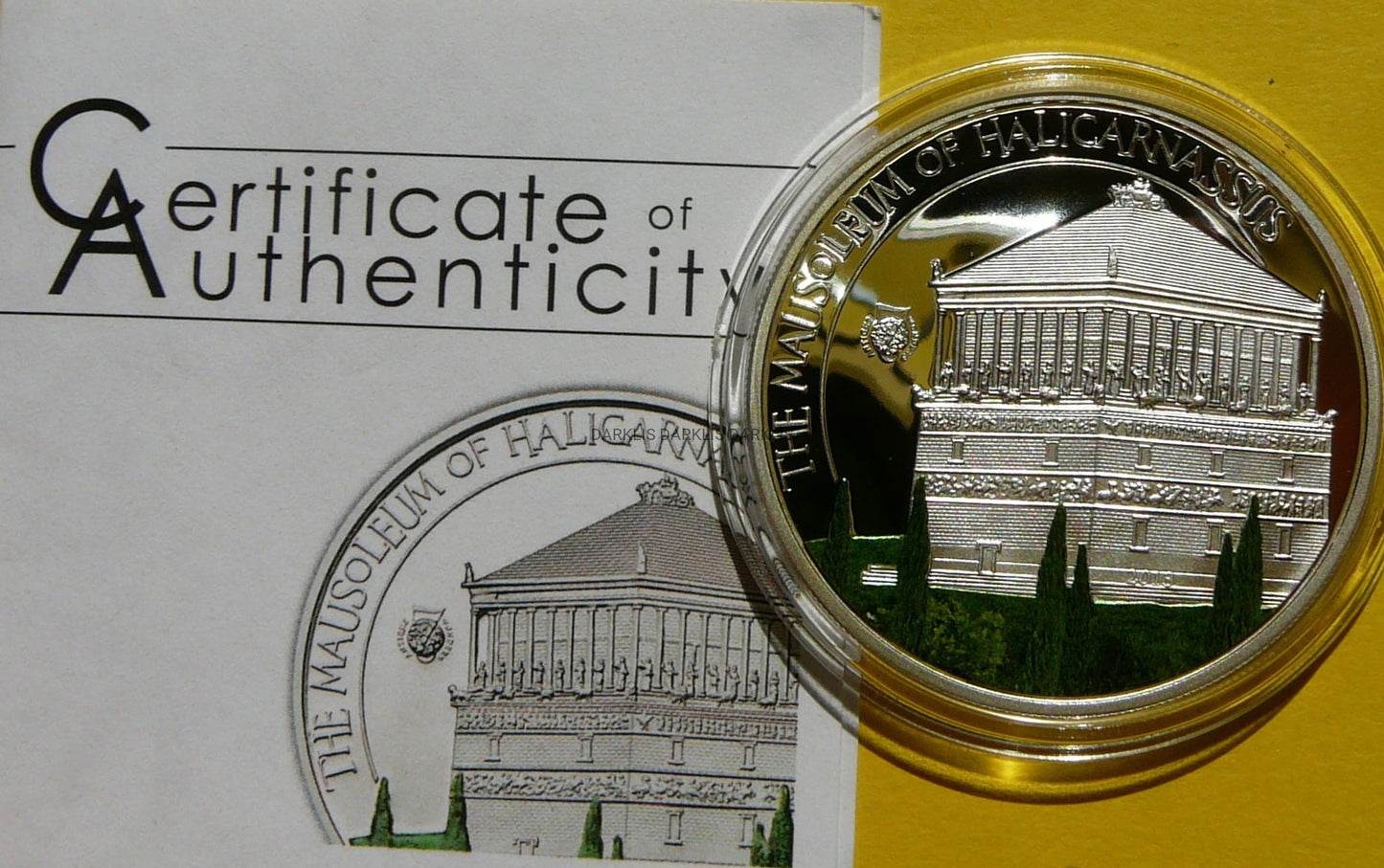 5$ PALAU 2013 MAUZOLEUM HALIKARNAS 7 CUDÓW ŚWIATA