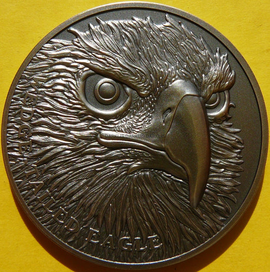 1$ NIUE 2019 PRZYRODA Z BLISKA ORZEŁ AUSTRALIJSKI RZADKA