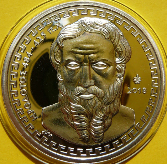 10 EURO GRECJA 2018 HERODOT KULTURA GRECKA RZADKA