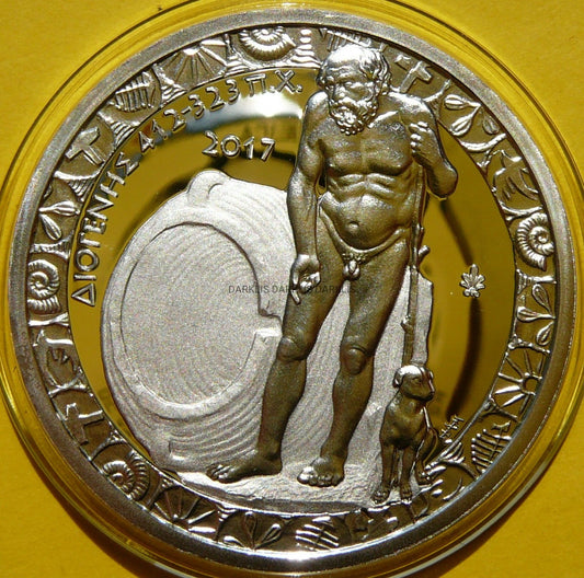 10 EURO GRECJA 2017 DIOGENES Z SYNOPY KULTURA RZADKA