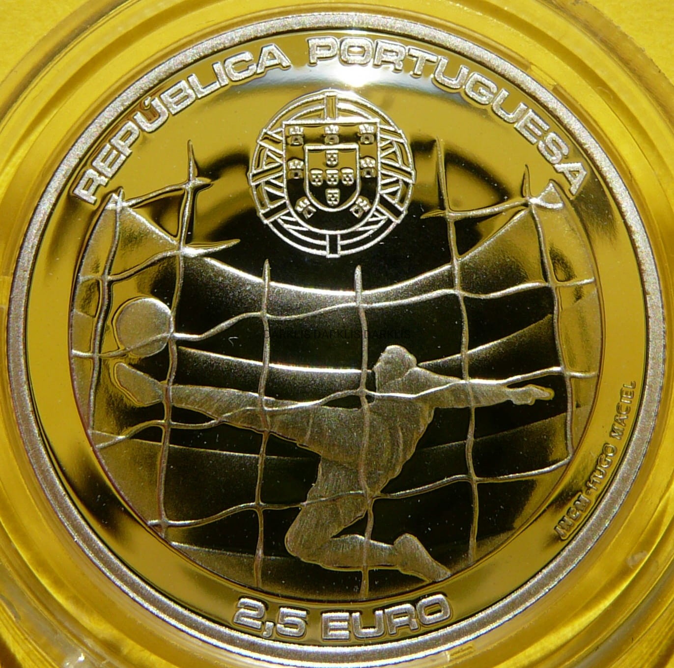 2.5 EURO PORTUGALIA 2014 MUNDIAL BRAZYLIA JEZUS PROOF